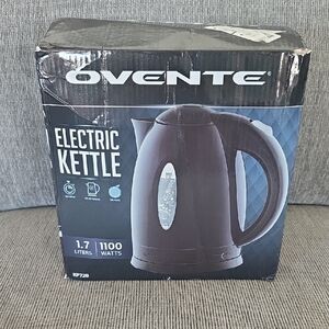 Ovente Electric Kettle 1.7L 1100W Black